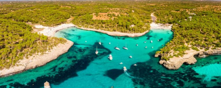 The 10 most beautiful beaches and coves in Mallorca.