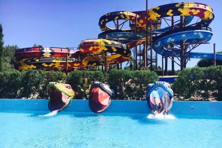 Water-slide-park-Aqualand-Mallorca