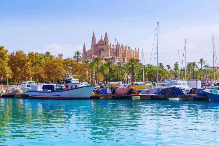 Cathedral-from-the-sea-Mallorca