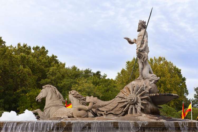 Neptunbrunnen-Madrid