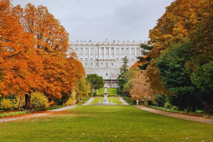 Königliche-Palastgärten-Madrid