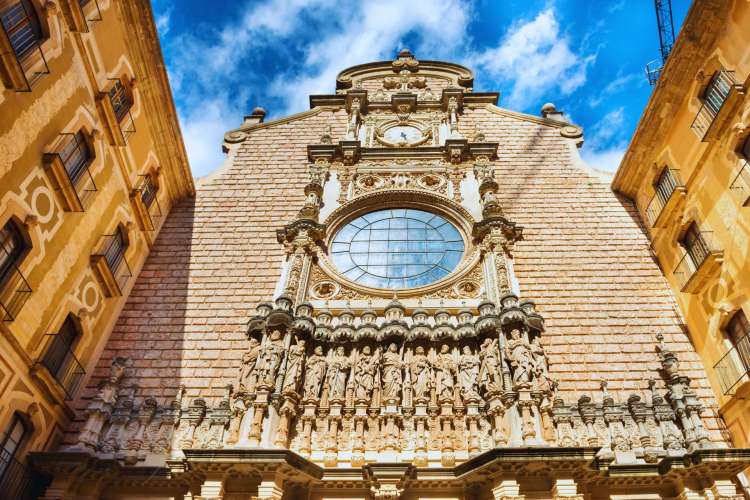 Montserrat-kloster-gebäude-Barcelona