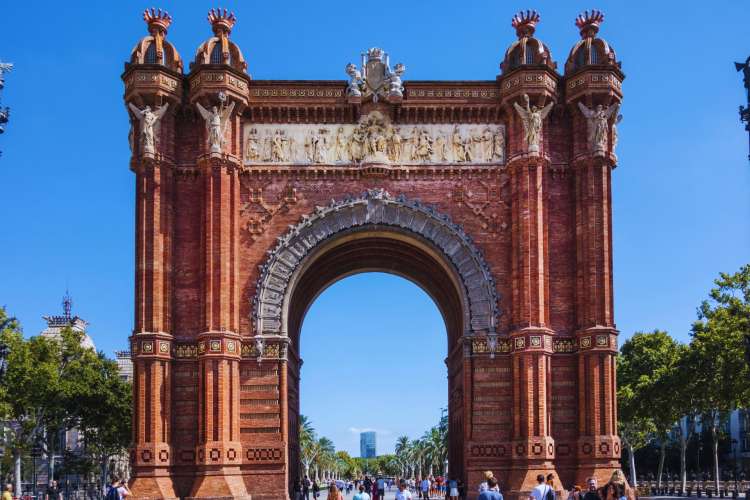 Arco-de-triunfo-Barcelona