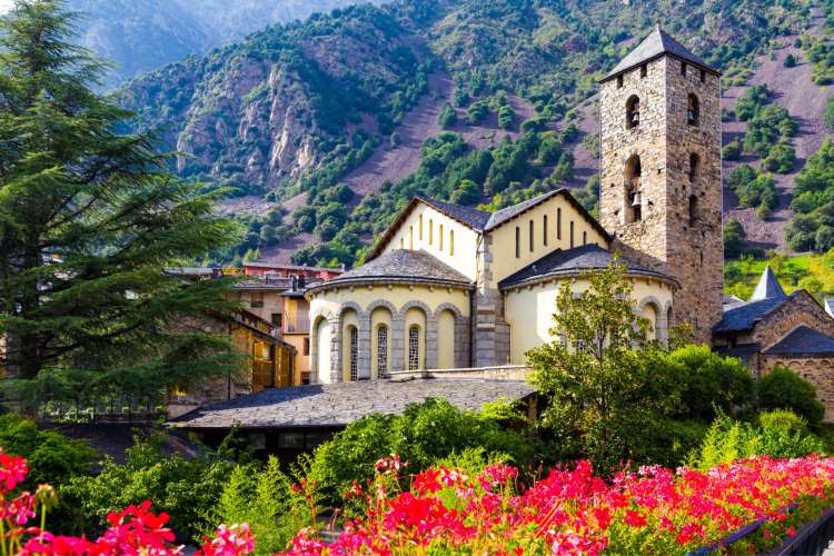 Kirche-von-Sant-Esteve-Andorra