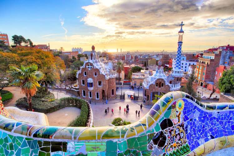 View-of-Barcelona-from-Park-Güell