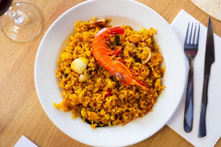 Paella-Gericht-aus-Ibiza