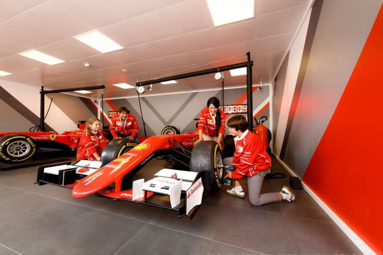 Ferrari-Land-Interactive-Room