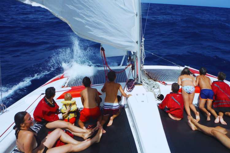 Small-group-catamaran-Menorca