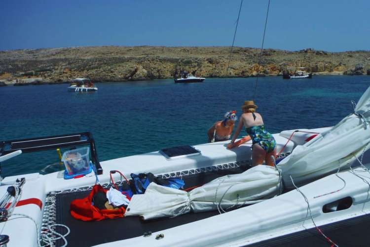 catamarán-a-vela-Menorca