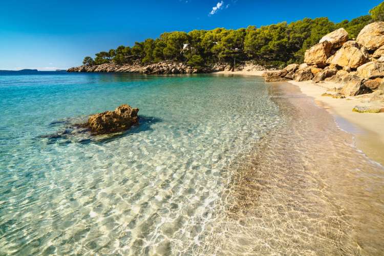 Beach-in-the-north-of-Ibiza