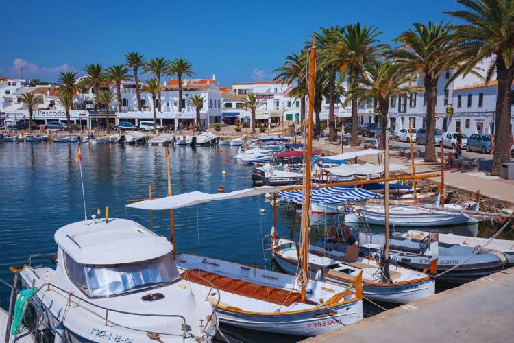 Port-of-Fornells-in-Menorca