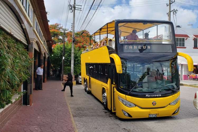 Yellow-tourist-bus