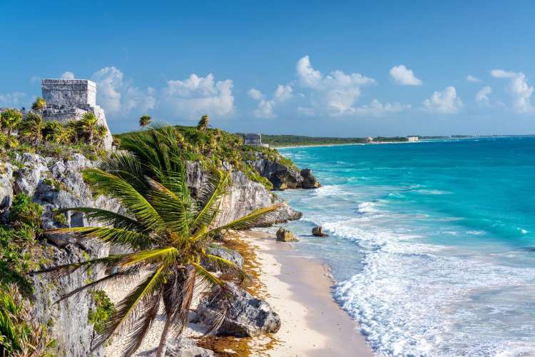 Ruins-of-Tulum-from-the-sea