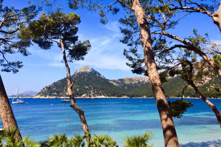 Idyllischer-Strand-in-Mallorca