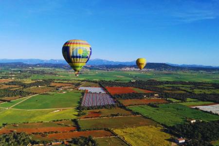 Classic-hot-air-balloon-flight-Mallorca
