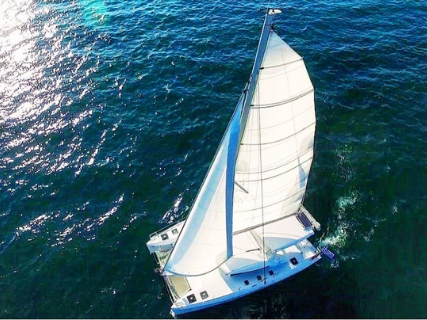 Catamaran rental with A/C + skipper