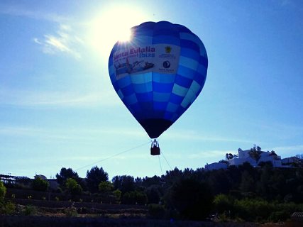 Exclusive private balloon flight over Ibiza