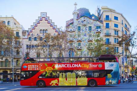 Touristenbus-Barcelona